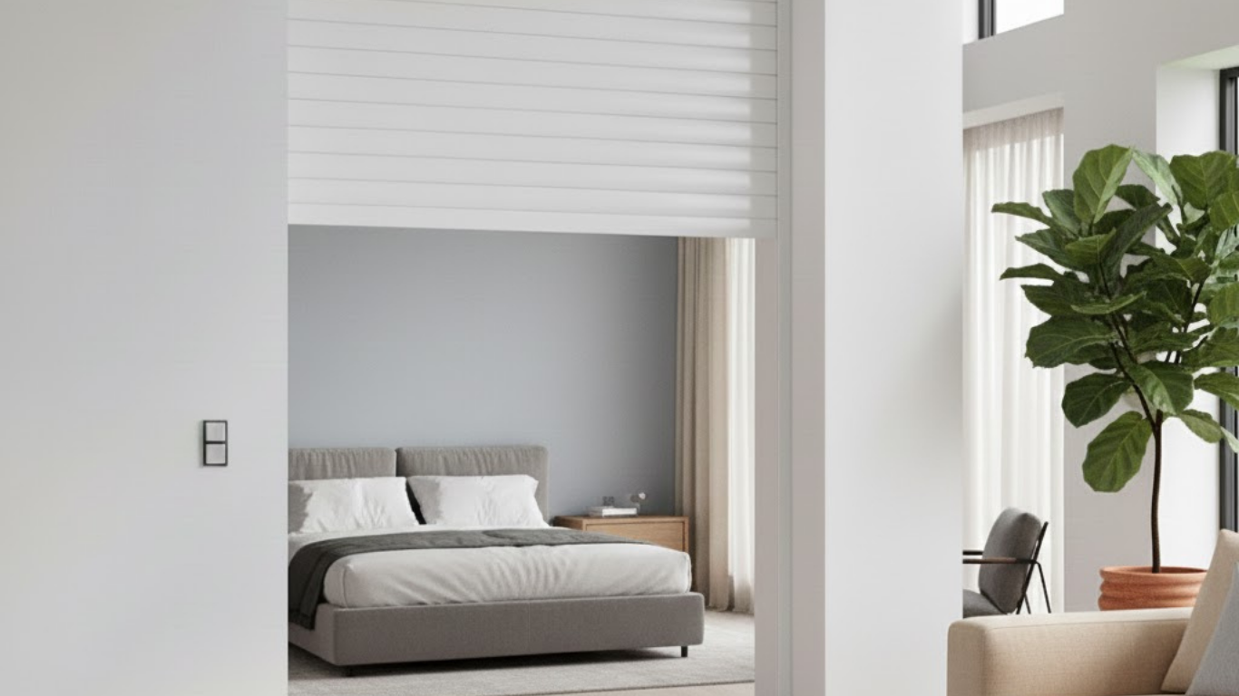 أهمية استخدام باب شتر داخلي