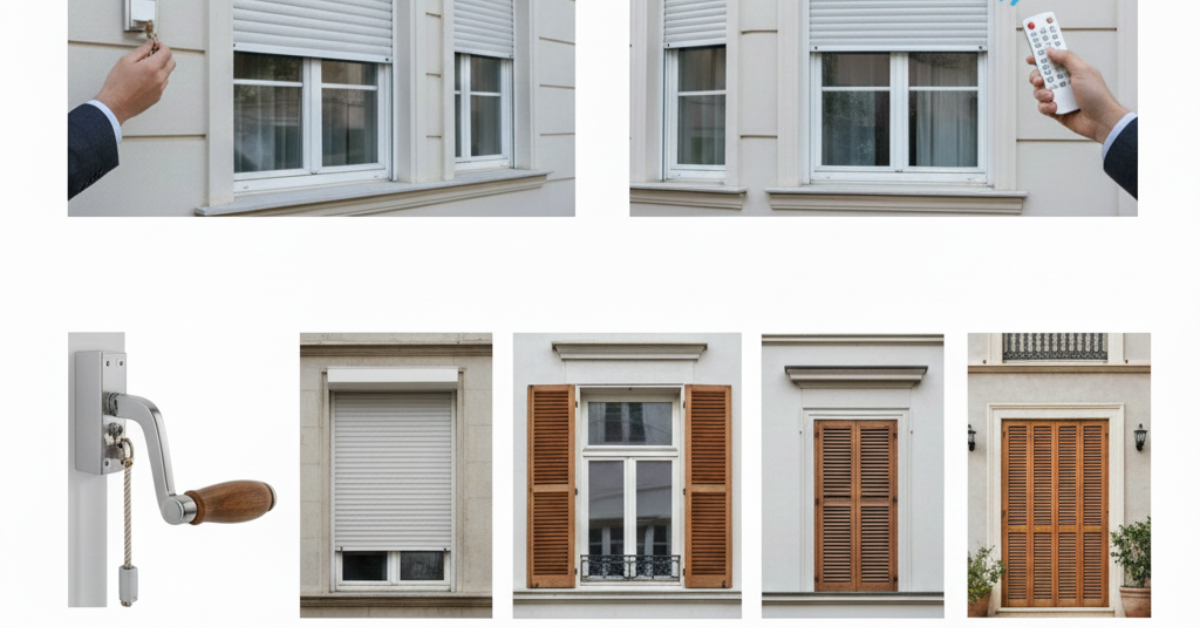 خيارات متنوعة لأنظمة التحكم في شتر النوافذ بأفضل أسعار الشترات من شتر مكين.