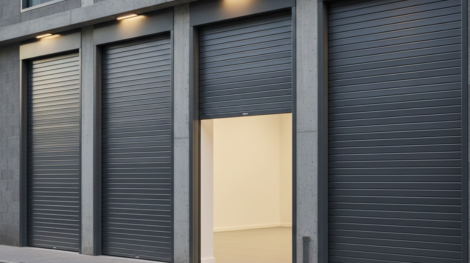 أبواب شتر ألمنيوم