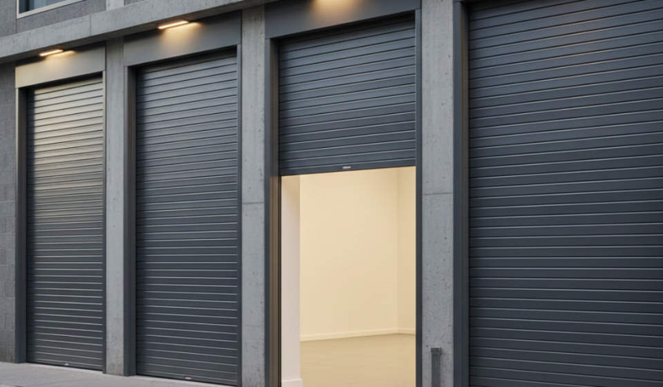 أبواب شتر ألمنيوم