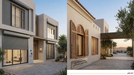 تصاميم معمارية فاخرة تبرز أفضل أنواع شتر النوافذ للعزل الطبيعي والأمان الفائق.